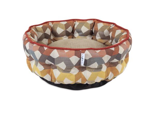 Ginger Cuddler Citrus Pet Beds La-Z-Boy