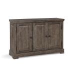 Benchmade Hawkins Maple Three Door Huntboard Entertainment Stands Bassett Furniture 5