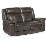 Montel Lay Flat Power Loveseat with Power Headrest & Lumbar
