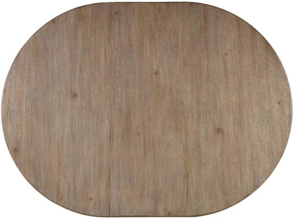 Corsica Dark Round Dining Table (Dark Base/Light Top) - Image 2
