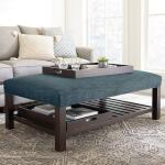 Lori Rectangle Ottoman w/Trays Ottomans & Poufs Bassett Furniture 4