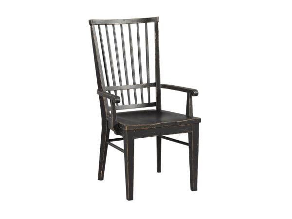 Mill House Cooper Arm Chair – Anvil Finish Chairs & Benches La-Z-Boy