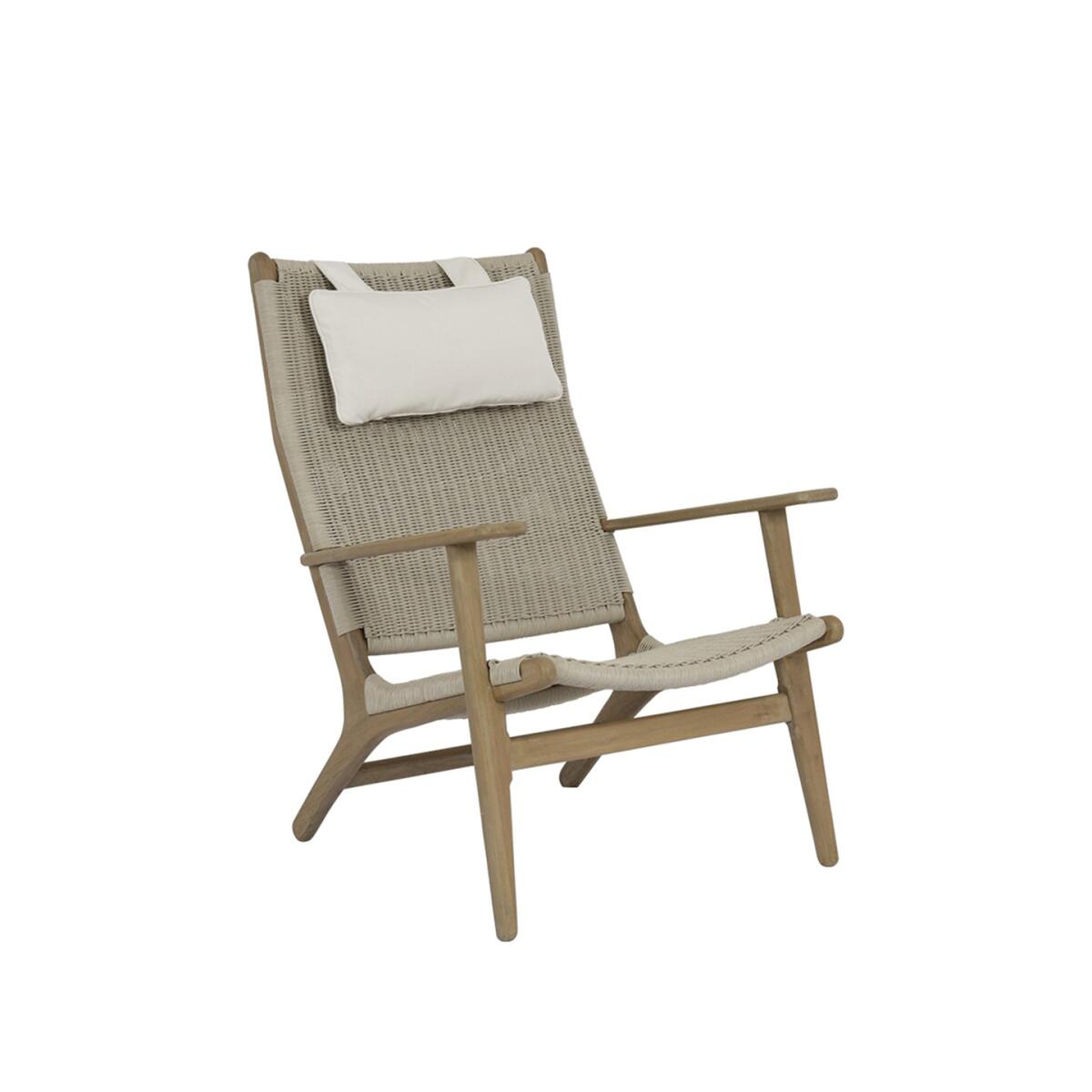 Coastal Teak Cushionless High Back Chair Outdoor Chairs Sunset West Coastal Teak Cushionless High Back Chair Outdoor Chairs Sunset West