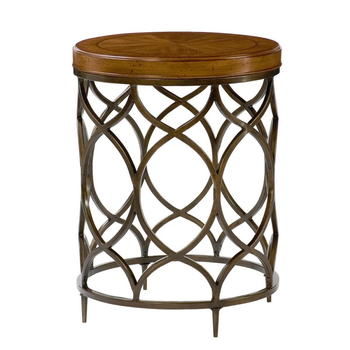 Hidden Treasures Round Lamp Table Hidden Treasures Round Lamp Table - Image 1
