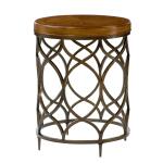 Hidden Treasures Round Lamp Table