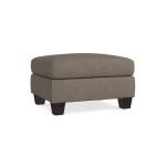 Ellery Leather Ottoman