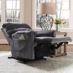 Margaret Bronze Power Lift Recliner Lift Chairs Customizable 13