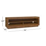 Benchmade West End Maple 74″ Credenza Entertainment Stands Bassett Furniture 5