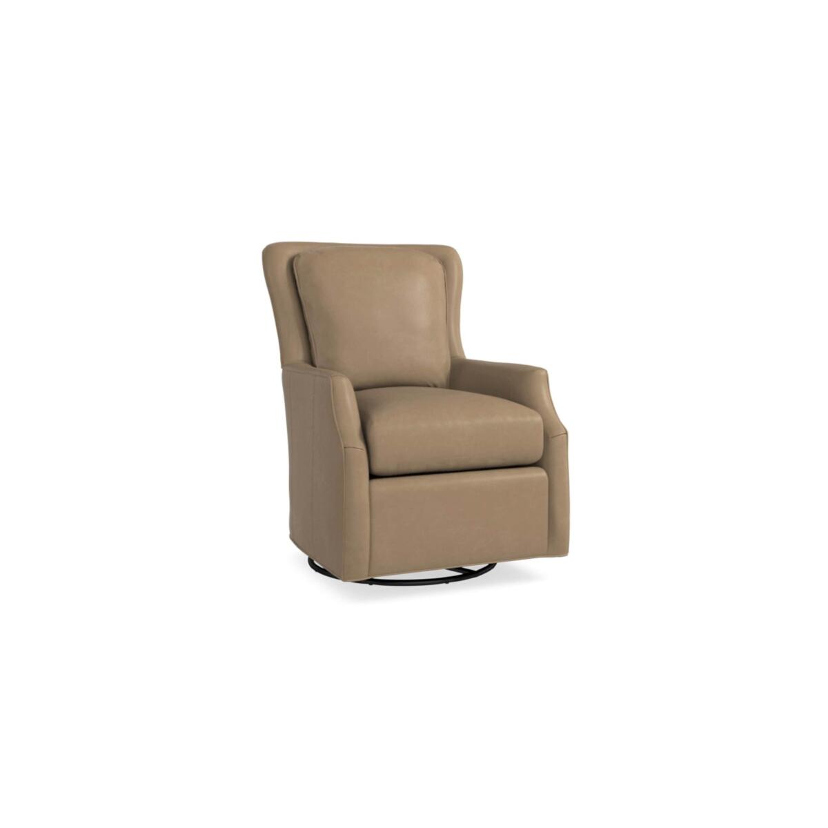 Kent Leather Swivel Glider Chairs Bassett Furniture Kent Leather Swivel Glider Chairs Bassett Furniture