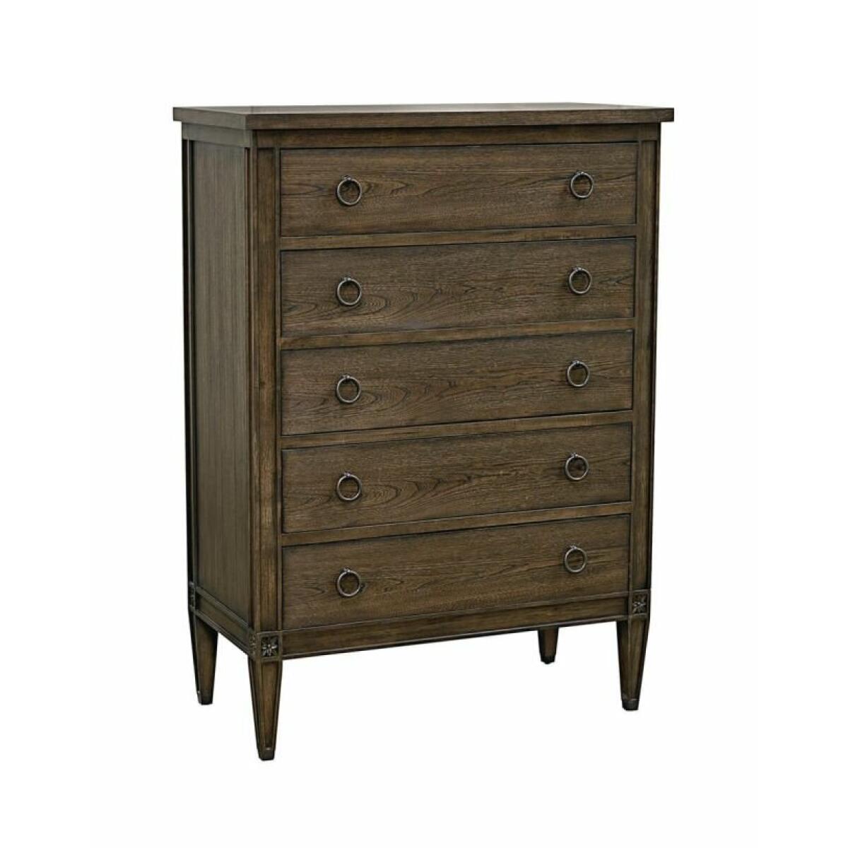 Charlotte 5 Drawer Chest in Tavern Chests Bassett Furniture Charlotte 5 Drawer Chest in Tavern Chests Bassett Furniture