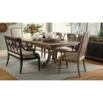 Woodridge Wood Back Arm Chair Dark Brown - Image 2