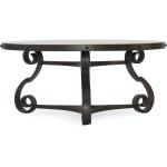 Hill Country Luckenbach Round Cocktail Table