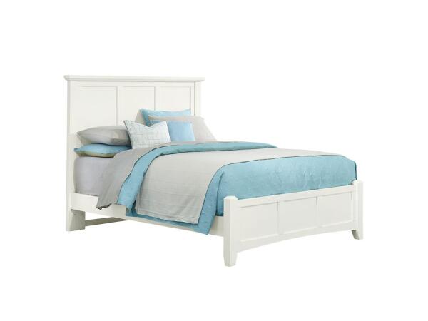Bonanza White Full Mansion Bed Beds Vaughan Bassett