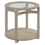Hidden Treasures Round End Table End tables Hammary 5