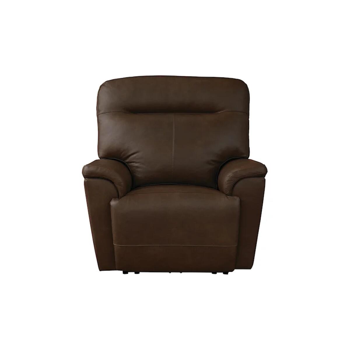 Bolton Power Leather Recliner with Power Headrest Recliners Bassett Furniture Bolton Power Leather Recliner with Power Headrest Recliners Bassett Furniture