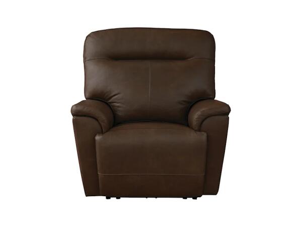 Bolton Power Leather Recliner with Power Headrest Recliners Bassett Furniture