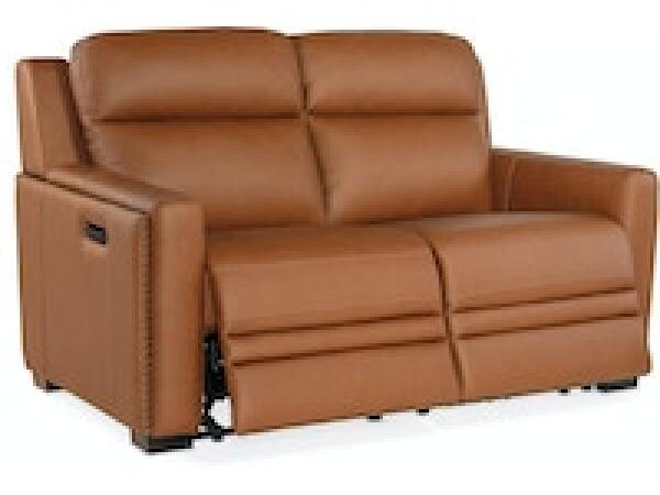 McKinley Power Loveseat with Power Headrest & Lumbar Loveseats Hooker Furniture 10