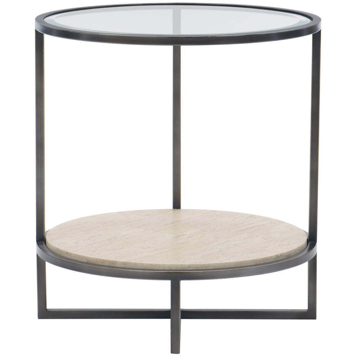 Harlow Round Chairside Table Harlow Round Chairside Table - Image 1