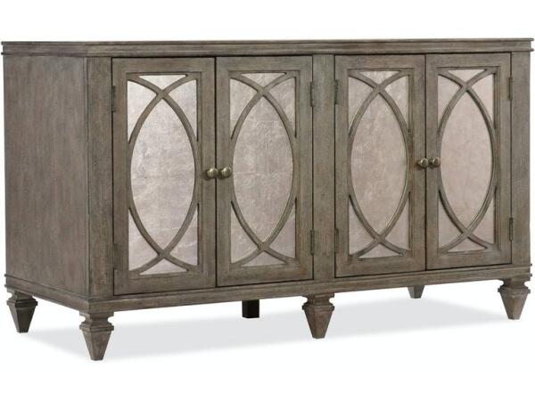 Rustic Glam Credenza Dining Storage Hooker Furniture