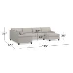 Spencer U-Shaped Sectional Sectionals Bassett Furniture 5