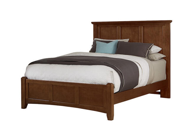 Bonanza Cherry Mansion Queen Bed Beds Vaughan Bassett