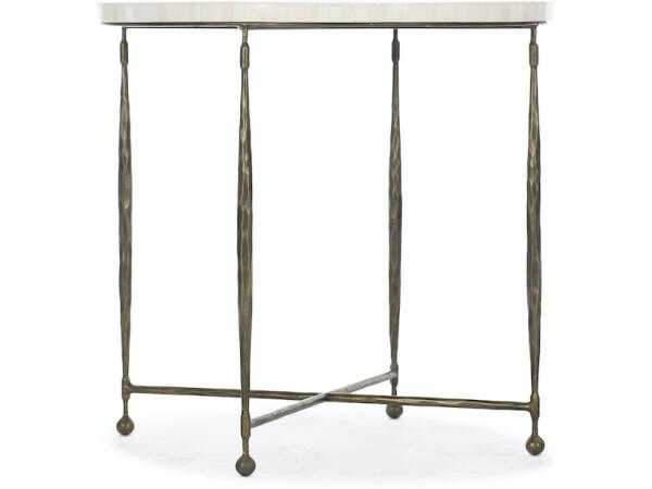 Commerce & Market Round End Table