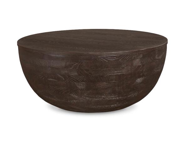 Tahiti Drum Cocktail Table Cocktail & Coffee Tables Bassett Furniture