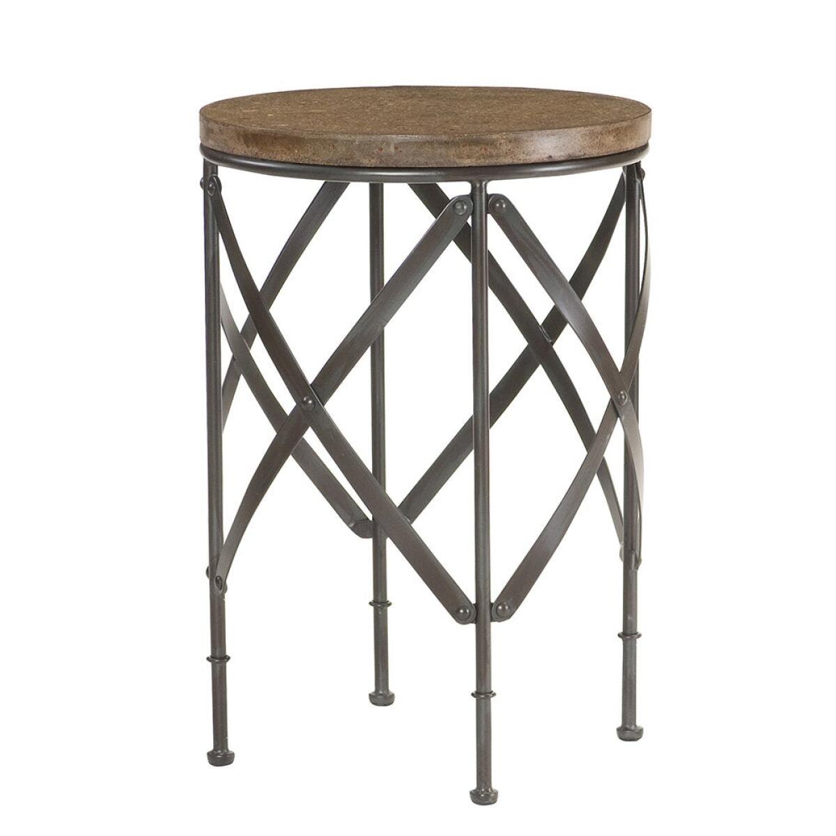 Hidden Treasures Round Metal Table Hidden Treasures Round Metal Table - Image 1