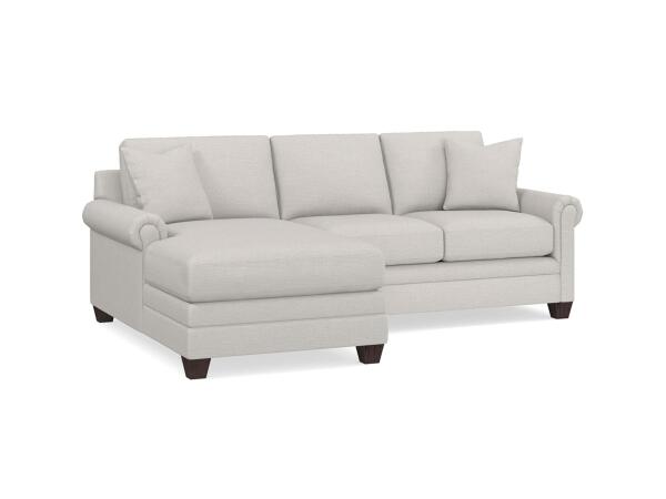 Carolina Panel Arm Sectional Sectionals Bassett Furniture