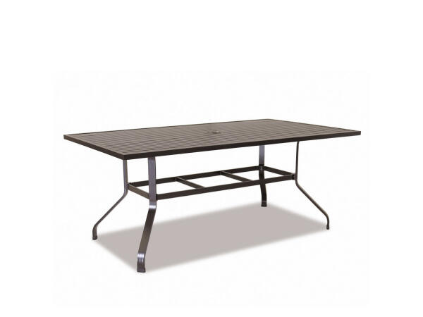 La Jolla 72″ Rectangular Dining Table Outdoor Dining Tables Sunset West