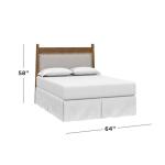 Heritage Maple Uph Panel Headboard Queen Beds Bassett Furniture 5