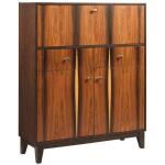 Hidden Treasures Brown Rosewood Bar Bar Furniture Hammary 3