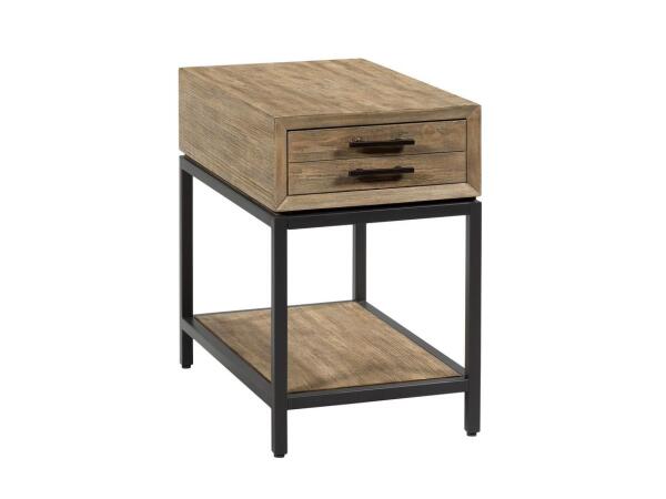Jefferson Brown Rectangular Drawer End Table End tables Hammary 7