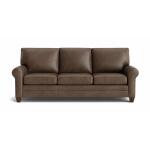 Carolina Sock Arm Leather Sofa