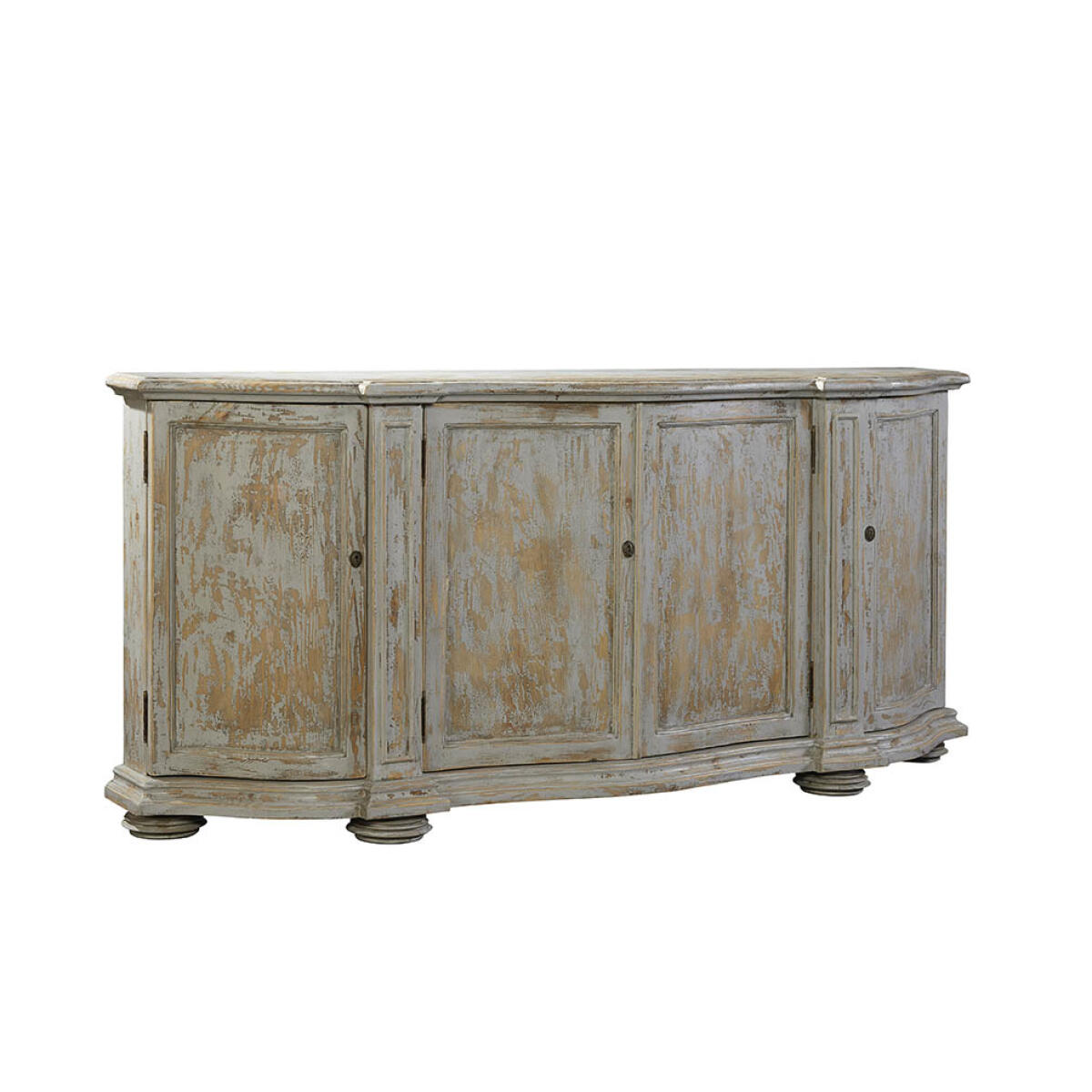 Washed Blue Briquette Sideboard Washed Blue Briquette Sideboard - Image 1