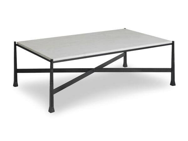 Whitestone Rectangular Cocktail Table Cocktail & Coffee Tables Bassett Furniture