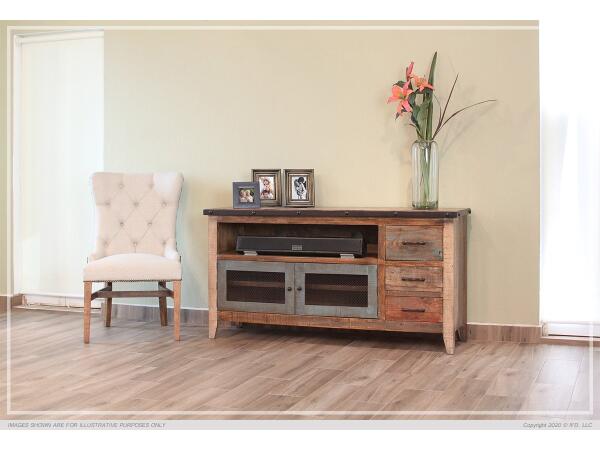 Antique 62 Inch TV Stand Entertainment Stands International Furniture Direct