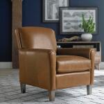 Ridgebury Leather Accent Chair Chairs Bassett Furniture 4