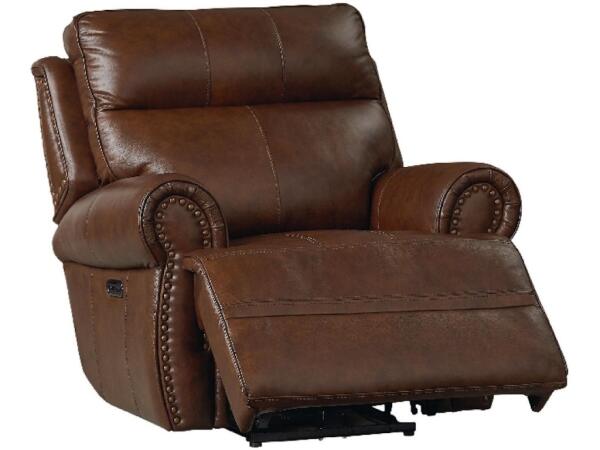 Claremont Power Leather Recliner Recliners Bassett Furniture