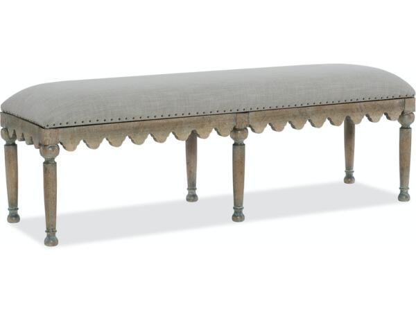 Boheme Madera Bed Bench Accent Furniture Hooker Furniture