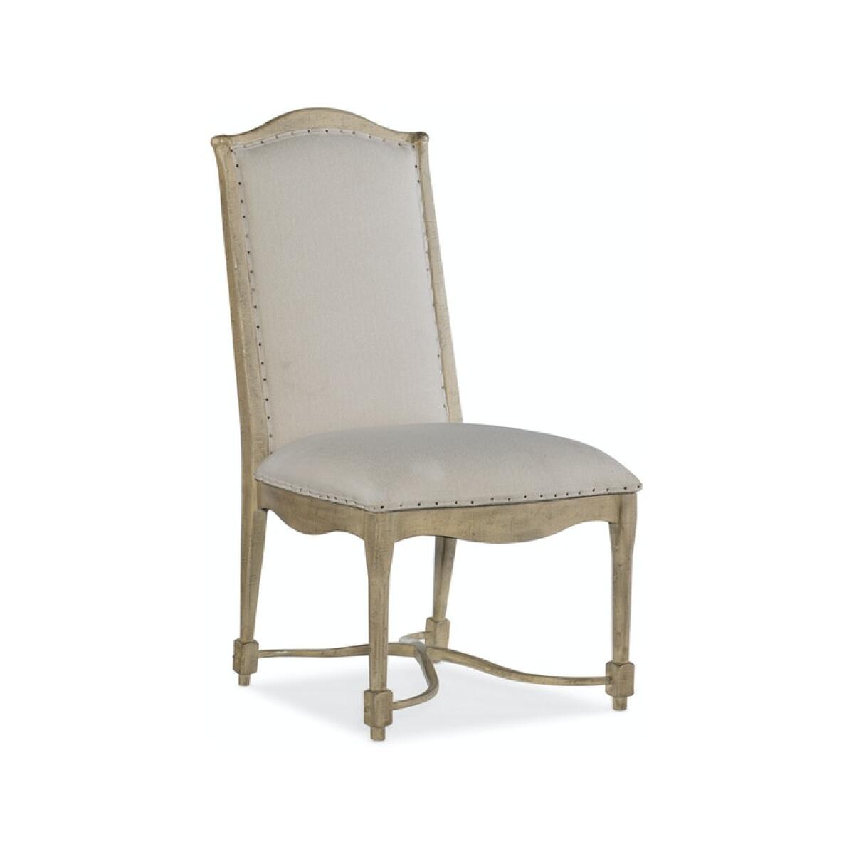 Ciao Bella Upholstered Back Side Chair Brown/Grey Chairs & Benches Hooker Furniture Ciao Bella Upholstered Back Side Chair Brown/Grey Chairs & Benches Hooker Furniture