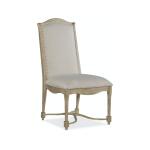 Ciao Bella Upholstered Back Side Chair in White/Black Chairs & Benches Hooker Furniture 9