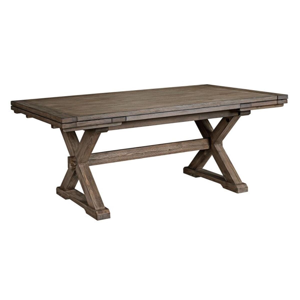 59-056 Foundry Saw Buck Dining Table - Image 1