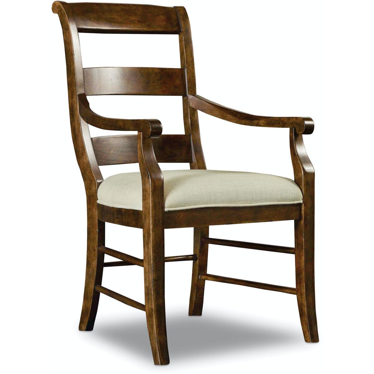 Archivist Ladderback Arm Chair Chairs & Benches Hooker Furniture Archivist Ladderback Arm Chair Chairs & Benches Hooker Furniture