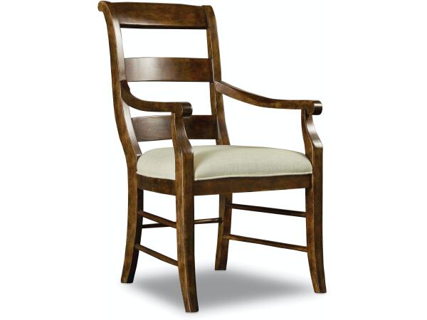 Archivist Ladderback Arm Chair Chairs & Benches Hooker Furniture