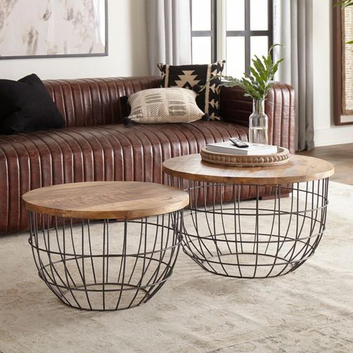 Nesting Caged Accent Tables Cocktail & Coffee Tables Liberty Furniture 5
