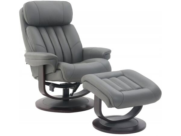 Oakleigh Pedestal Chair & Ottoman Recliners BarcaLounger