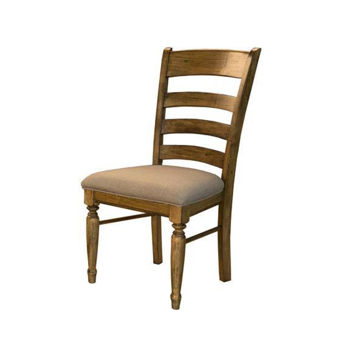 Bennett Upholstered Ladderback Side Chair Chairs & Benches A-America Bennett Upholstered Ladderback Side Chair Chairs & Benches A-America