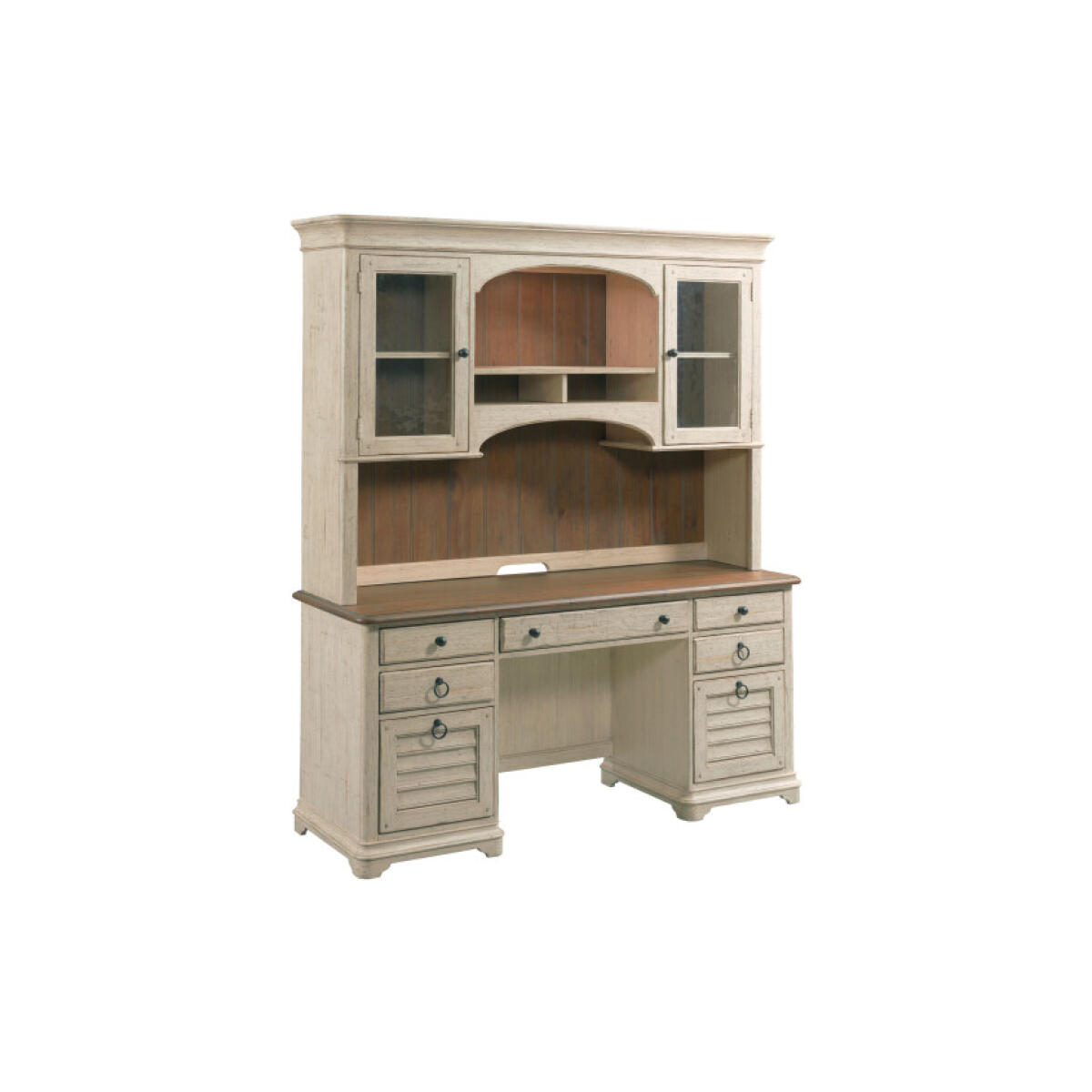 Weatherford – Cornsilk Ellesmere Credenza/Hutch – Complete Desks Kincaid Furniture Weatherford – Cornsilk Ellesmere Credenza/Hutch – Complete Desks Kincaid Furniture