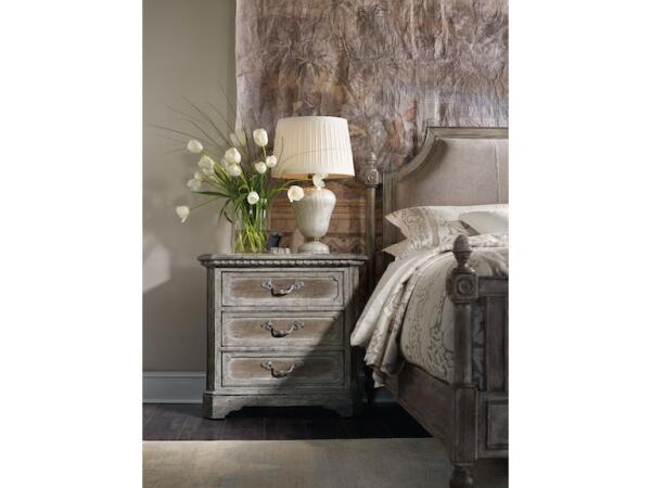 True Vintage 3 Drawer Nightstand - Image 2